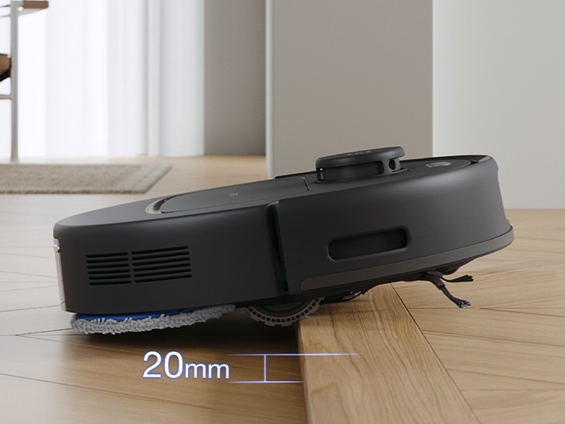ecovacs deebot n30 pro omni vượt chướng ngại vật 20mm