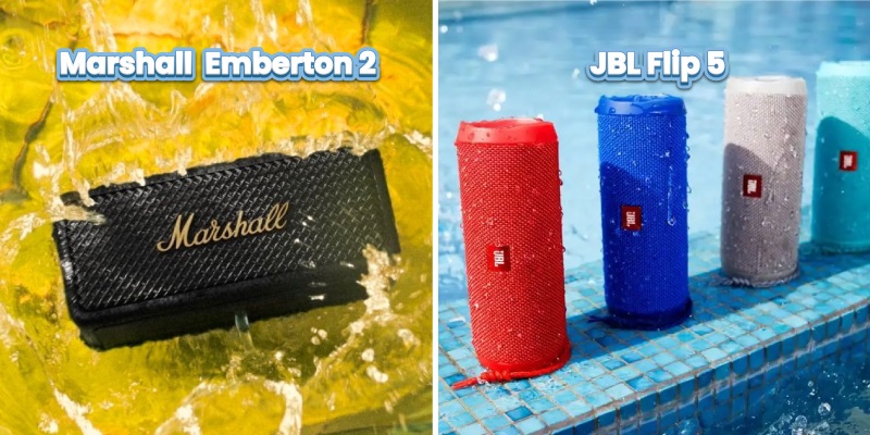 emberton2 vs flip 5 chống nước