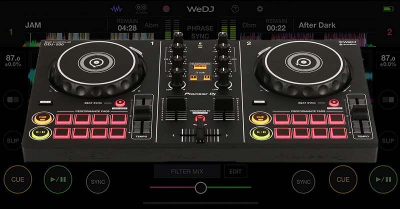 giá bàn dj pioneer ddj-200