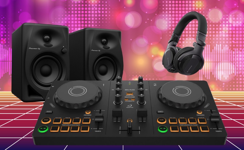 giá combo flx4 + dm-40d + hdj-cue1