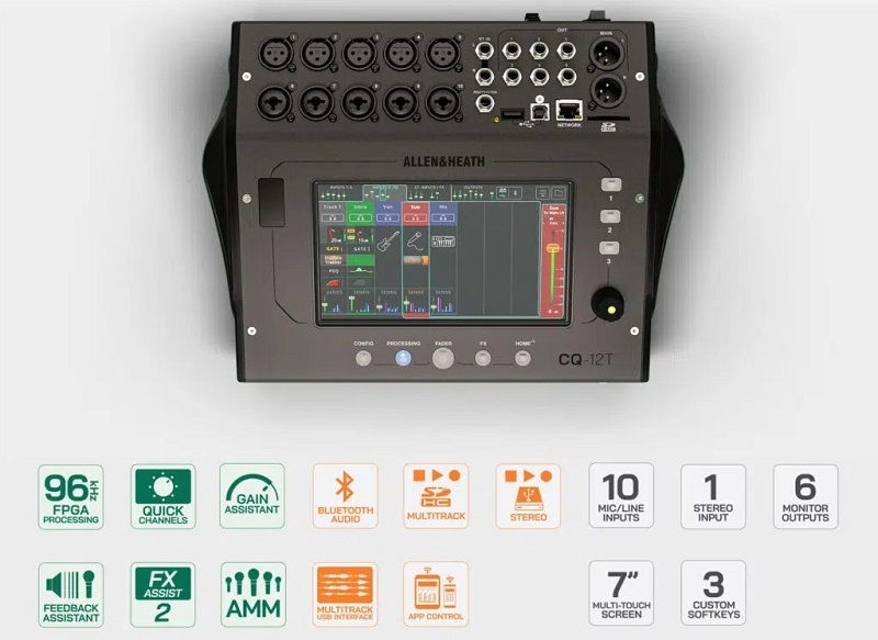 giá mixer allen heath cq-12t