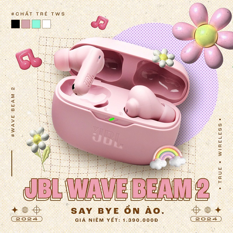 giá tai nghe jbl wave beam 2