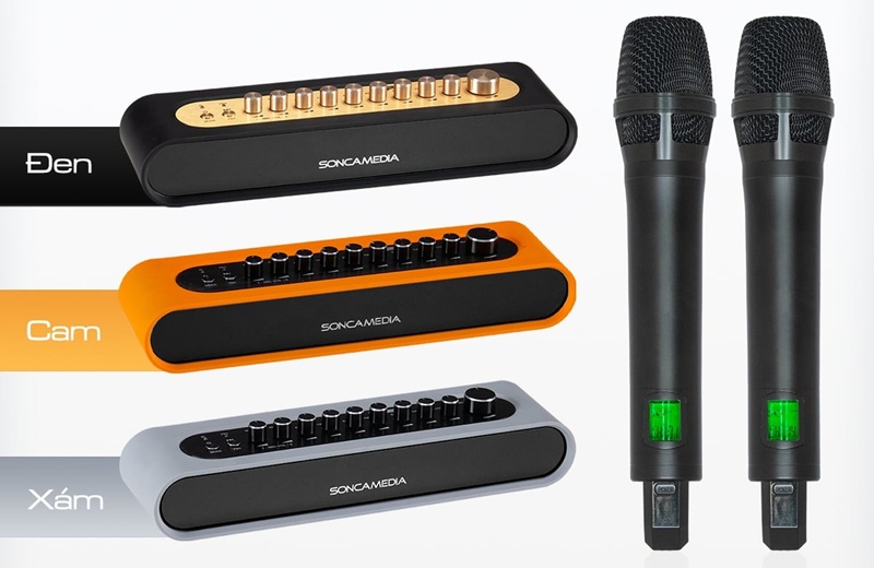 giá vang số chỉnh cơ tích hợp micro acnos mi36