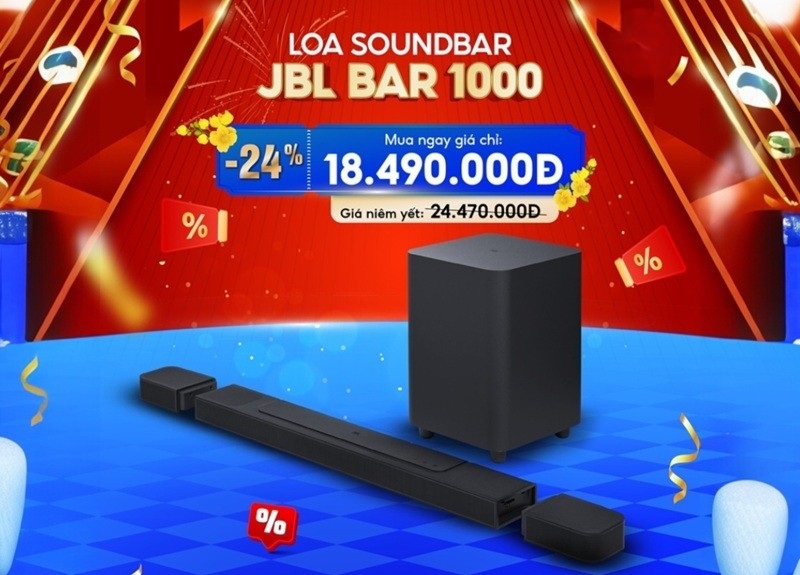 giảm giá loa soundbar jbl bar 1000