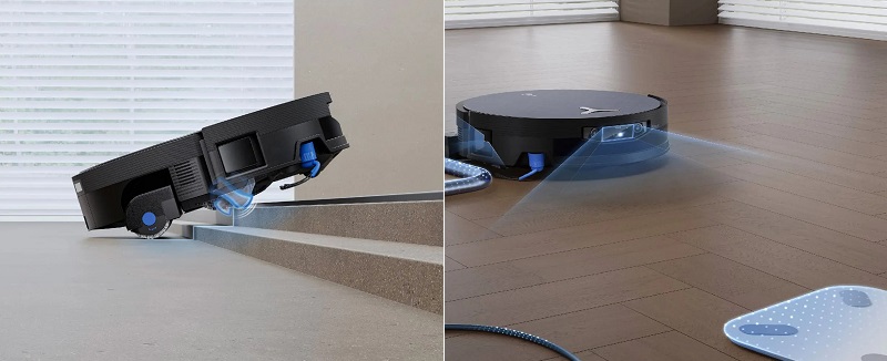 hệ thống cảm biến thông minh trên deebot x12