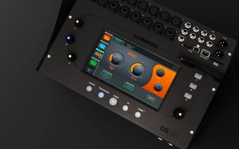 hiệu suất mixer allen heath cq-18t