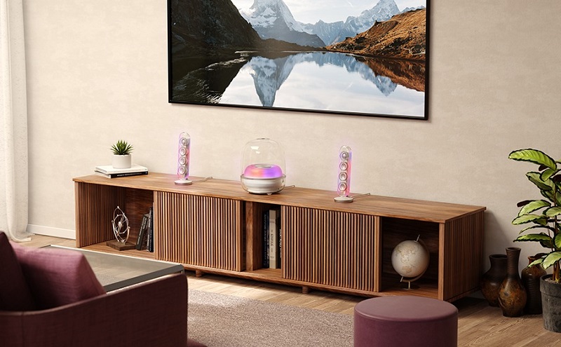 hieeun ứng đèn trên soundsticks 5