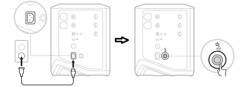 hướng dẫn bật tắt loa s1 pro+