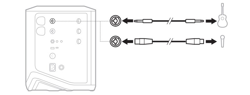 hướng dẫn kết nối trên bose s1 pro+