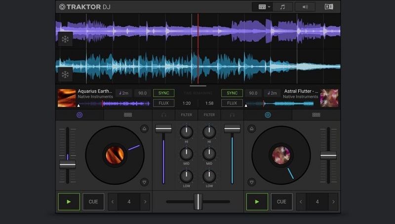 bàn đánh dj trên máy tính