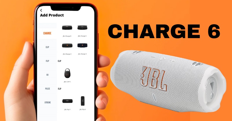 jbl charge 6 với app