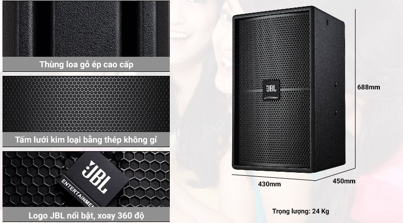 Thiết kế loa JBL KP 2015G2