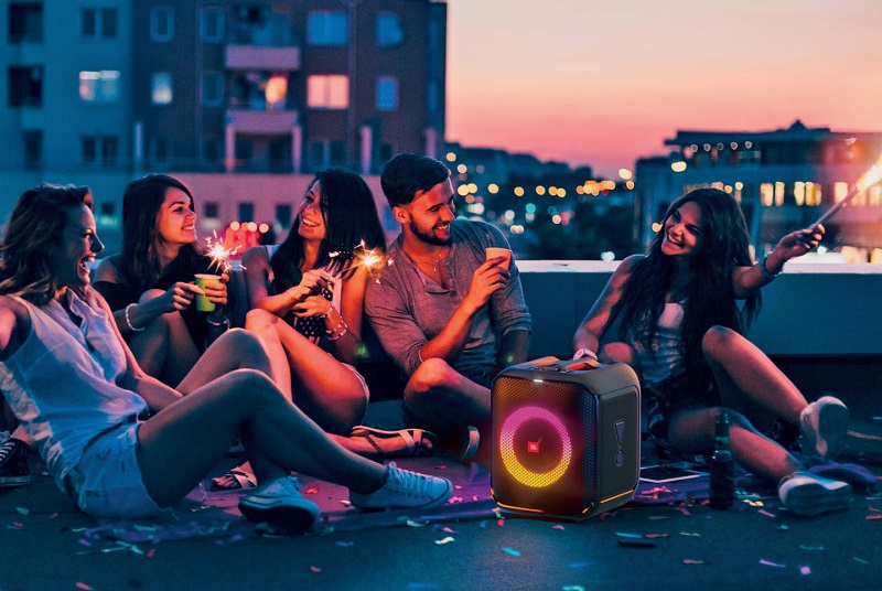 kết nối loa JBL Partybox Encore (kèm Micro)