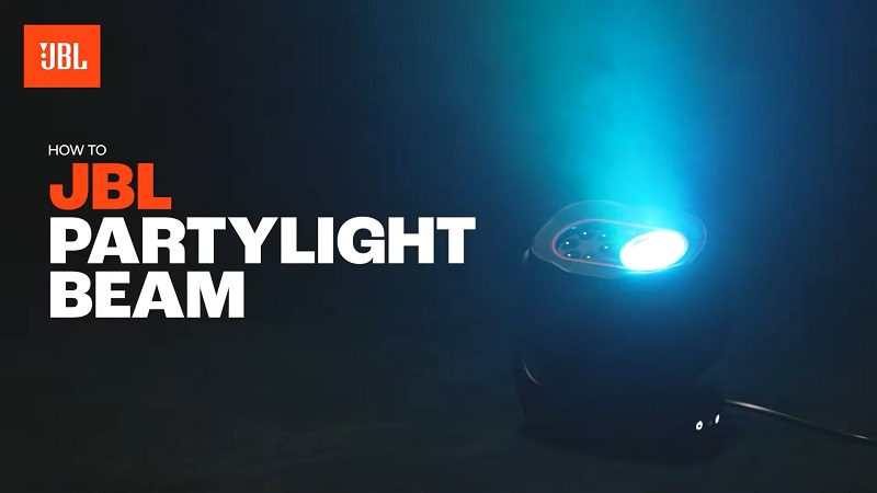 đèn jbl partylight beam với thiết kế hiện đại
