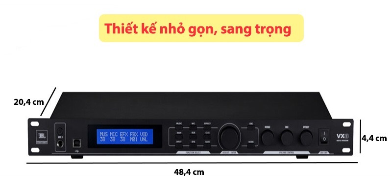 Vang số JBL VX8