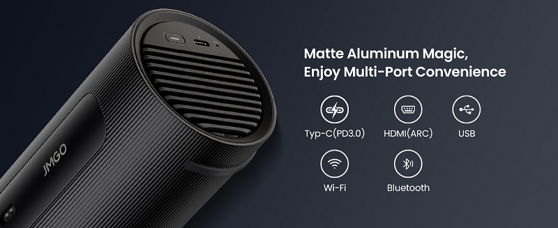 máy chiếu jmgo picoflix với khả năng kết nối linh hoạt