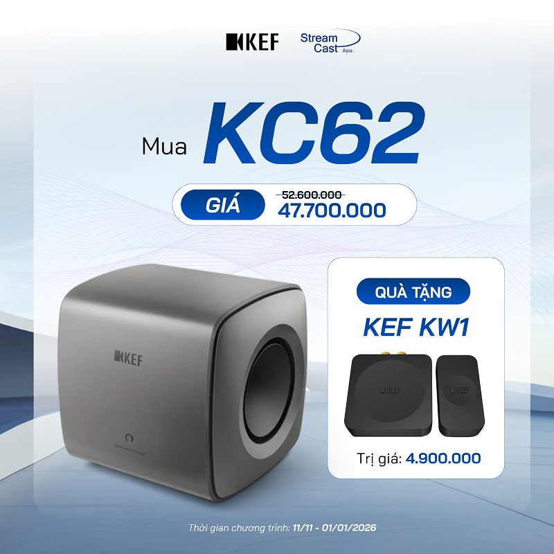khuyến mãi loa kef  kc62