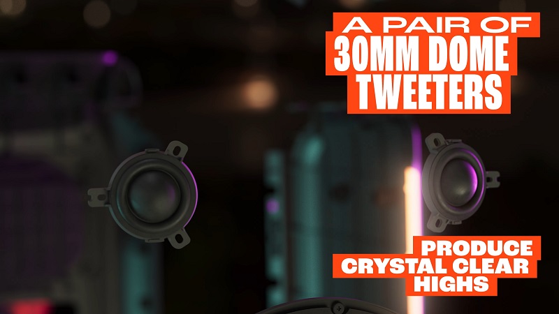 kết cấu loa treble trên partybox 720