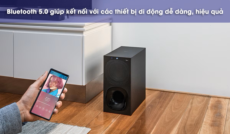 kết nối bluetooth trên loa ht-s20r