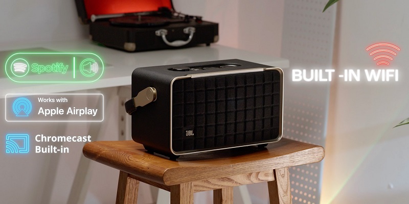 kết nối đa dạng trên jbl authentics 300