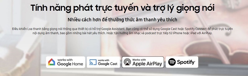 kết nối không dây trên hw-q990f