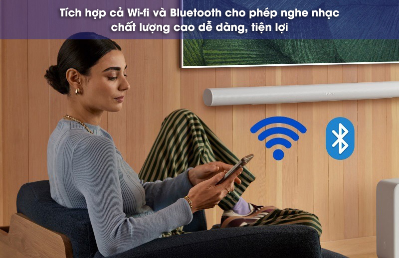 kết nối không dây trên loa arc ultra