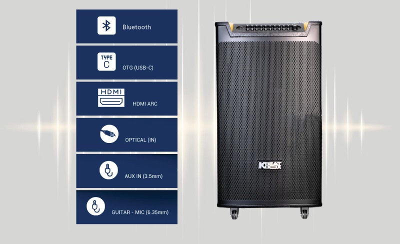 kết nối loa acnos top 430