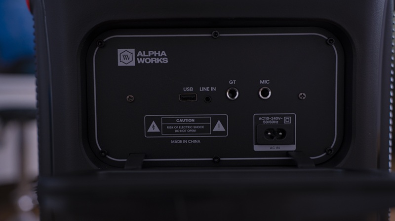 kết nối loa alpha works genbeat 120