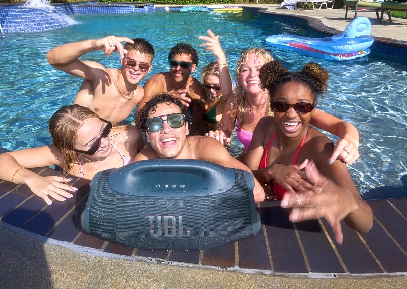 kết nối loa boombox 4