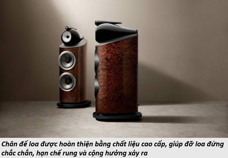 kết nối loa Bowers & Wilkins 801 D4 Signature