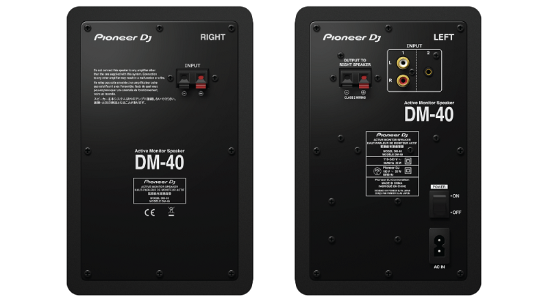 kết nối loa kiểm âm dm-40