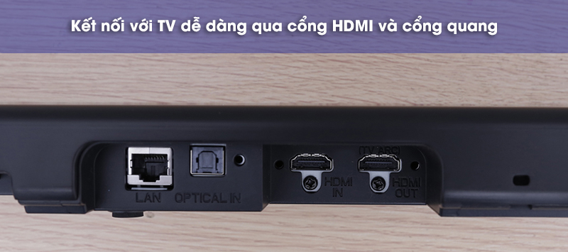 kết nối loa thanh sj8 với tv