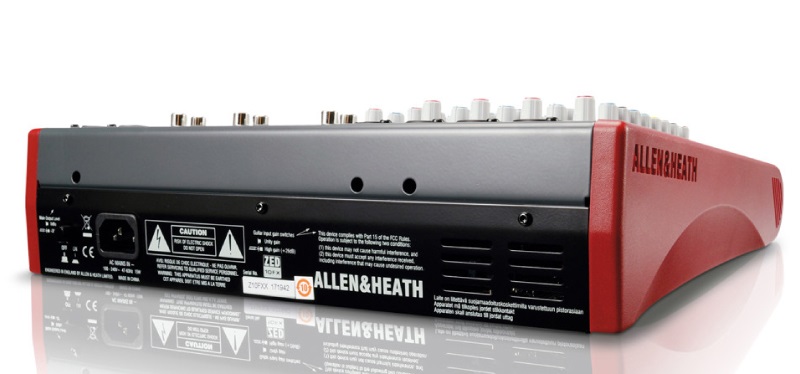 kết nối mixer allen heath zed-1002
