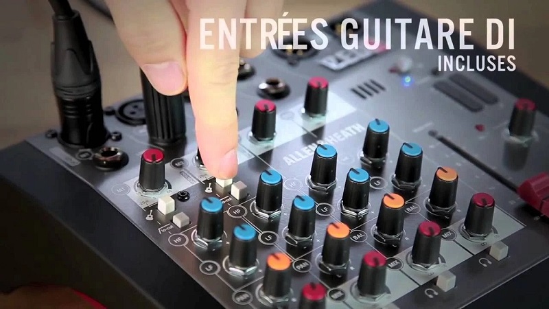 kết nối mixer allen heath zed-6fx