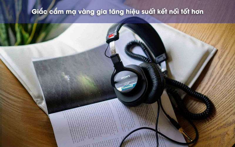 kết nối tai nghe mdr-7506