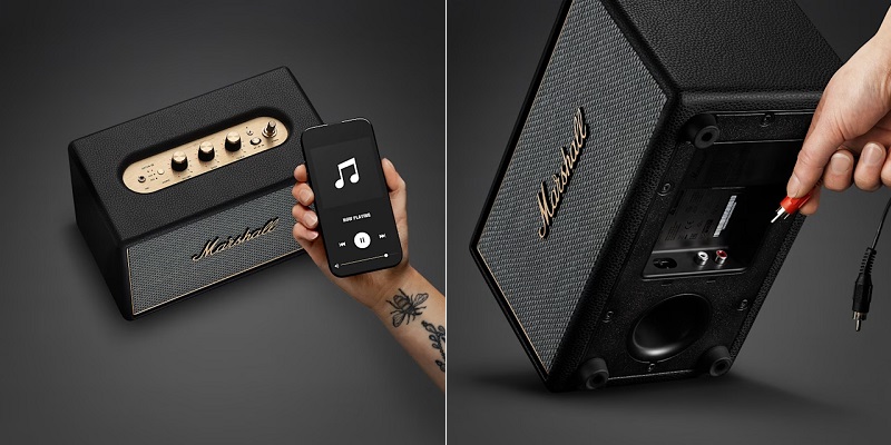 kết nối trên loa marshall acton iv