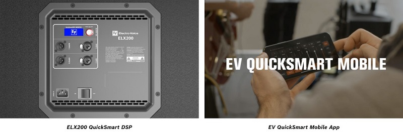 kết nối và điều khiển loa ev elx200-18sp