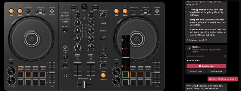 khóa học dùng bàn dj online