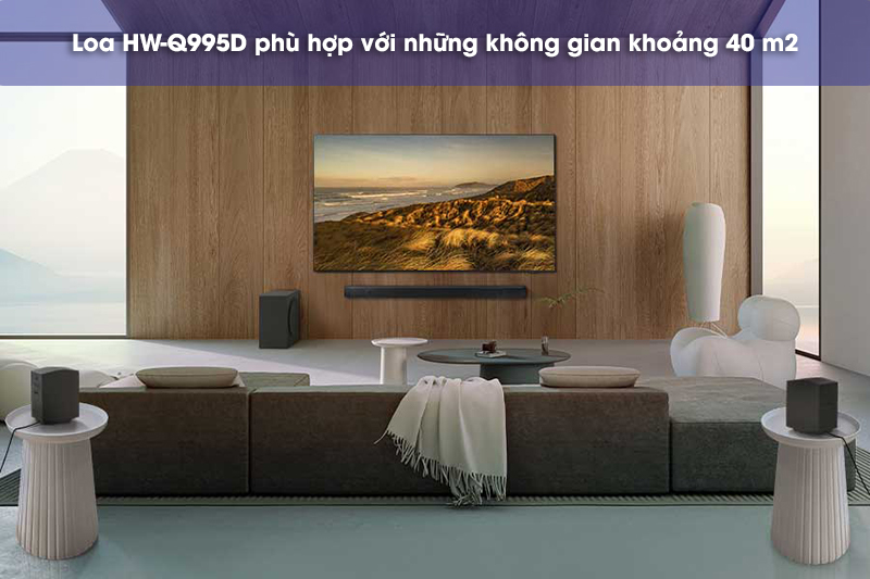 không gian hợp với q995d