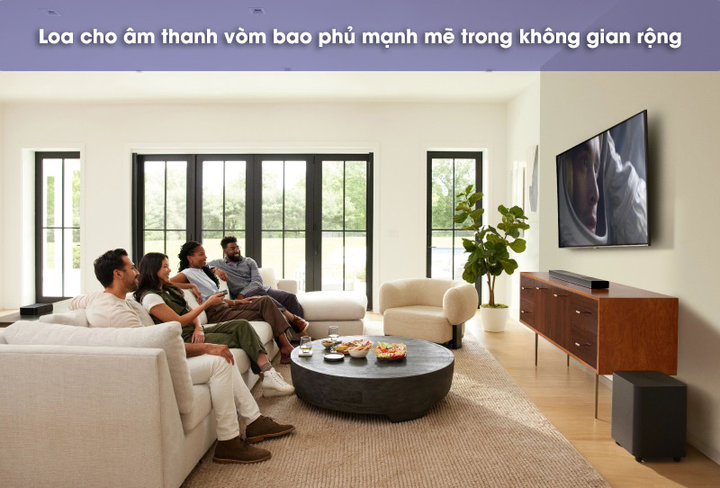 không gian phù hợp với jbl bar 1300 mkii
