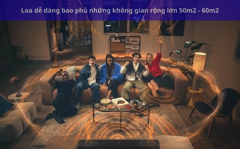không gian phù hợp vs loa bar 1300mk2