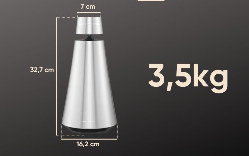 kích thước loa beosound 1 khá nhỏ nhắn