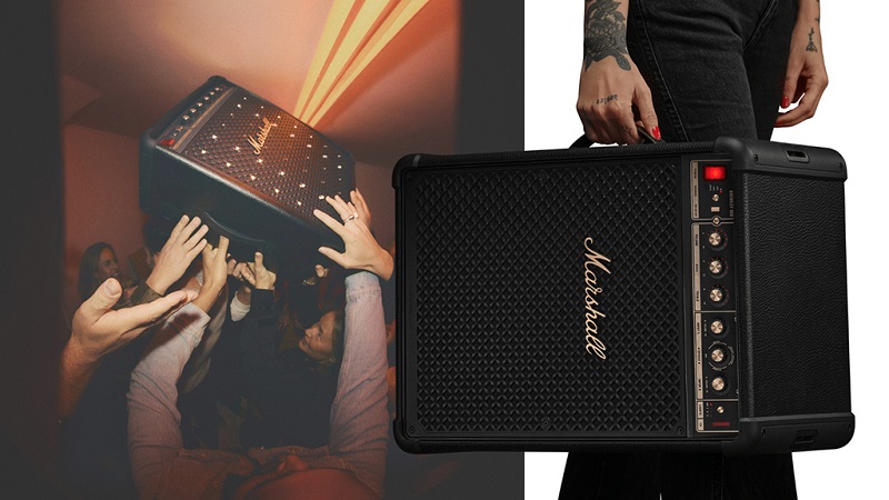 kích thước loa marshall bromley 450