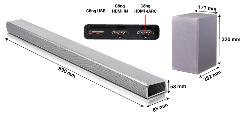Soundbar sh5 cheap