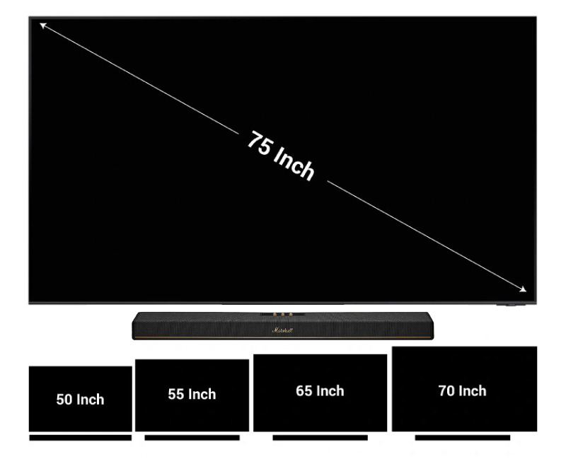 kích thước tv phù hợp với heston 120