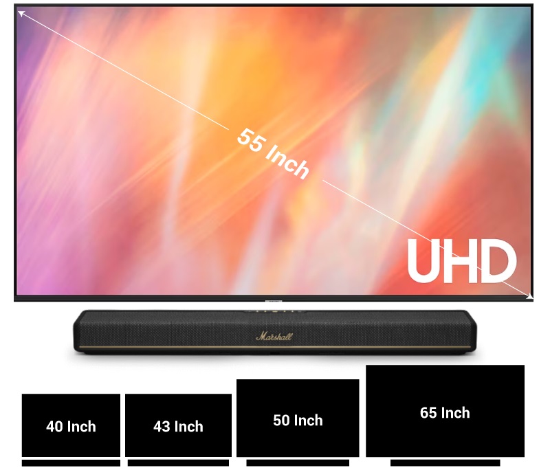 kích thước tv phù hợp với heston 60