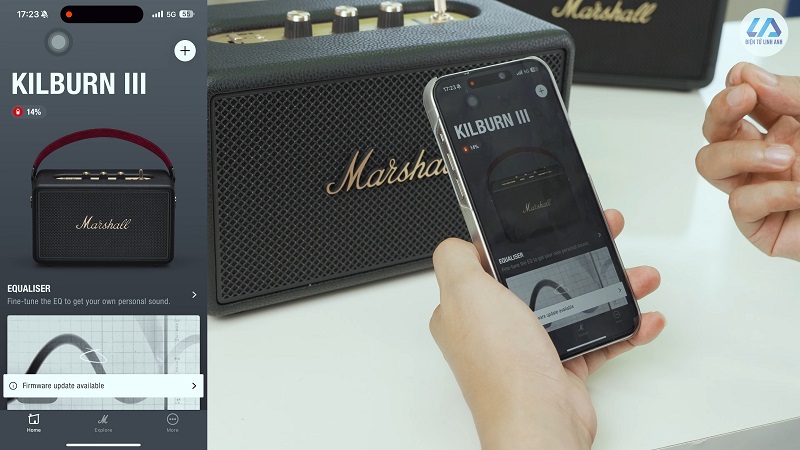 kilburn 3 tích hợp app