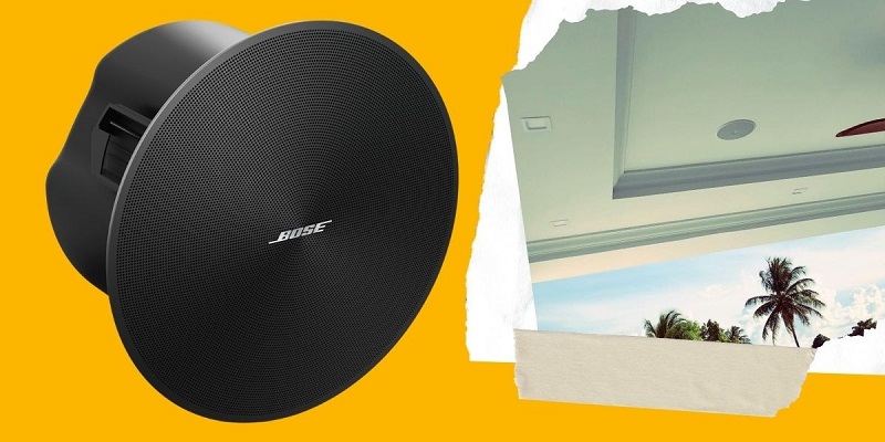 lắp loa âm trần bose designmax dm5c