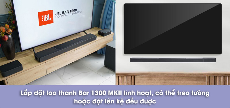 lắp đặt loa bar 1300 mkii