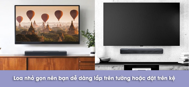 lắp đặt loa bar 2.0 all-in-one mk2